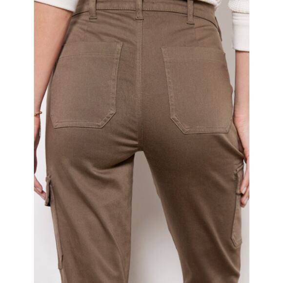 EVEREVE SZ 27(US 4) Larissa Cropped Cargo in Fatigue - Picture 4 of 11